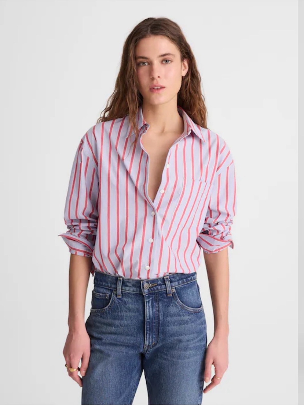 Madewell The Easy Shirt in Poplin